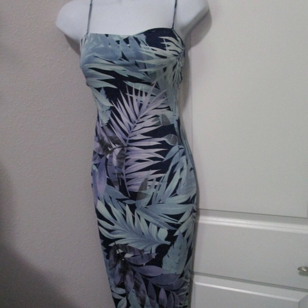 APRICOT LANE MULTI COLOR BODYCON MIDI DRESS NWT SZ SMALL